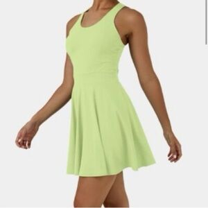 Halara Light Green Halter Dress